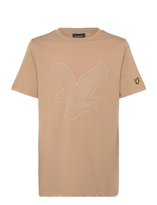 Lyle & Scott Graphic Eagle T-Shirt Lyle & Scott Beige