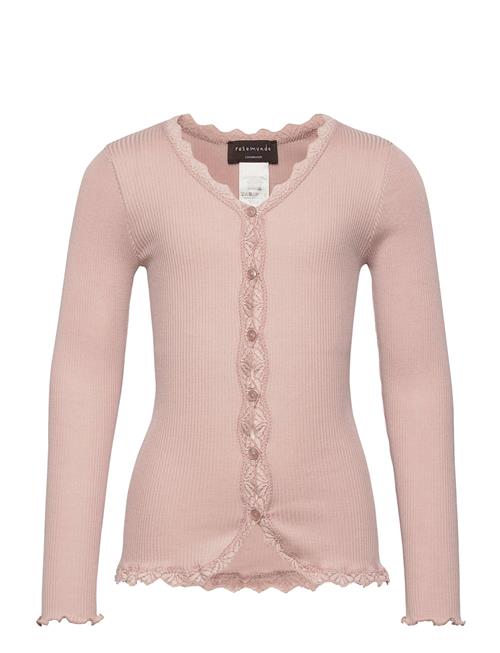 Rosemunde Kids Rkbeatha Ls Cardigan W/ Lace Rosemunde Kids