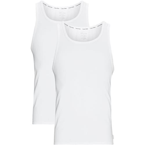 Calvin Klein 2-pack Tanktops Hvid/hvid