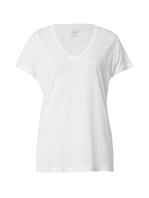 Lee Shirts 'V NECK TEE'  hvid