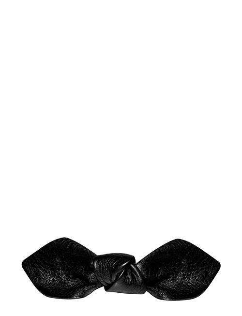 Corinne Leatherbow Big On Hair Clip Corinne Black