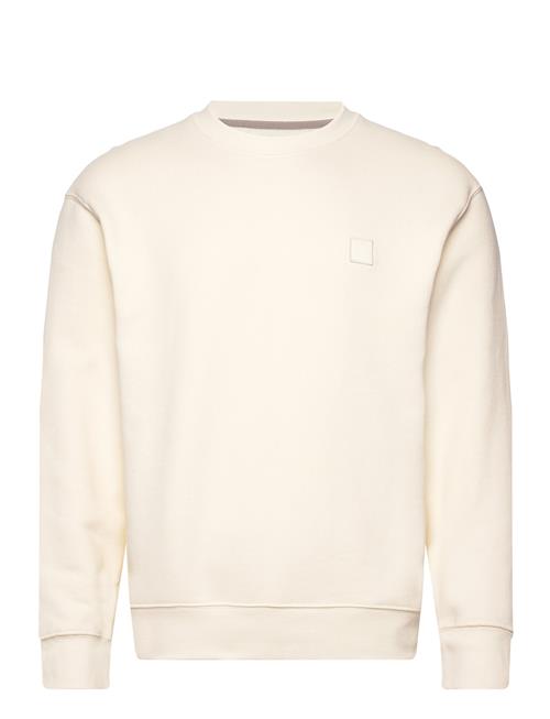 Jack & Jones Jprcc Badge Sweat Crew Neck Jack & J S Cream