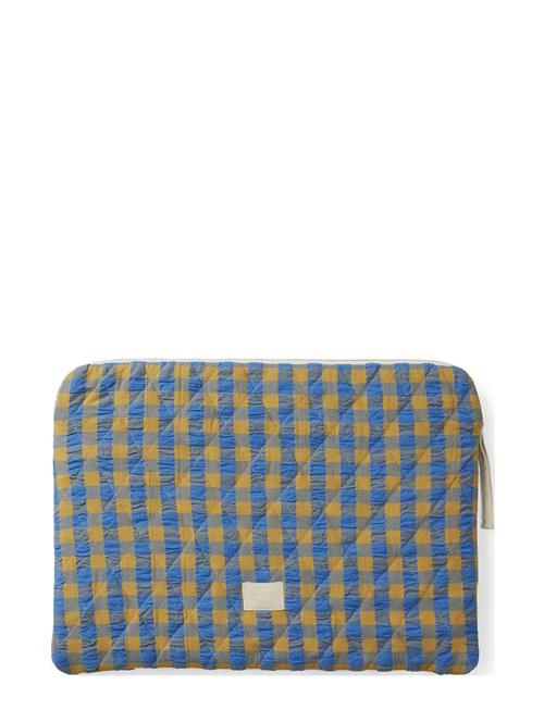 Bæk&Bølge Pondus Computer Sleeve 38X28 Cm Blå/Okker Juna Blue