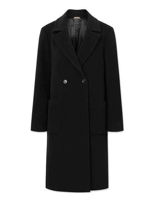 Naja Lauf Loretta Coat Modern Wool Naja Lauf Black