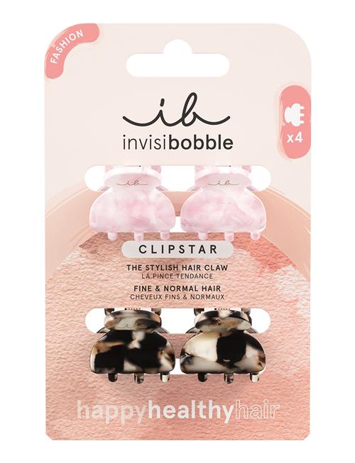 Invisibobble Clipstar Petit Four Pink 4Pc Invisibobble Patterned