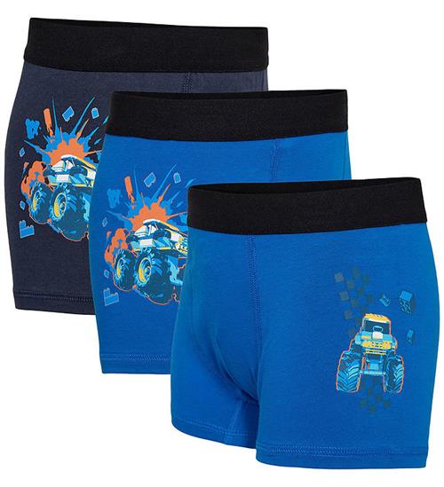 LEGOÂ® Wear LEGOÂ® City Boxershorts - LWAris 609 - 3-pak - Dark Navy m. Print