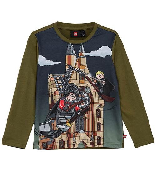 LEGOÂ® Wear LEGOÂ® Harry Potter Bluse - LWTano 706 - Dark Khaki m. Print