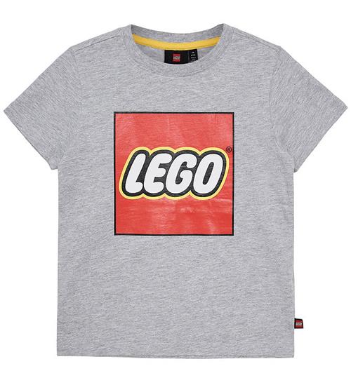 LEGOÂ® Wear T-Shirt - LWTano 631 - Grey Melange m. Logo