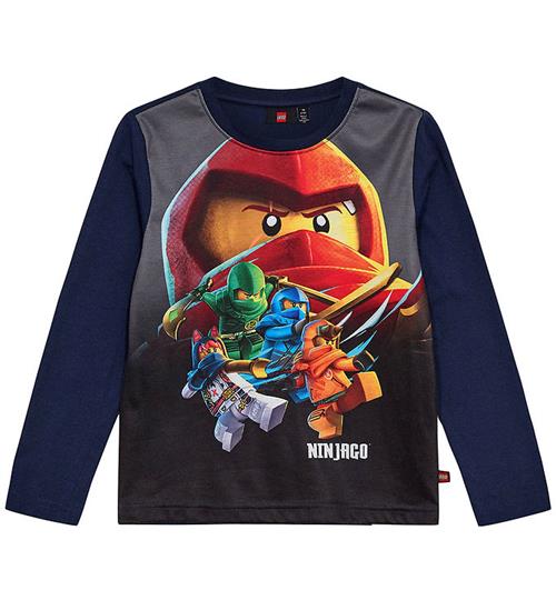 LEGOÂ® Wear LEGOÂ® Ninjago Bluse - LWTano 619 - Dark Navy m. Print