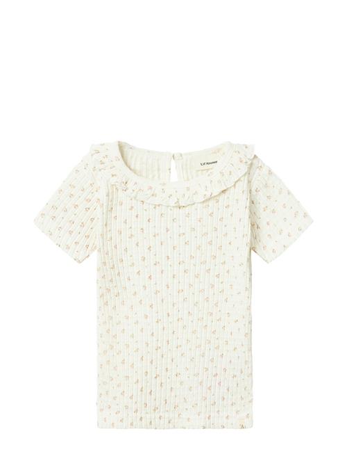 Lil'Atelier Nmfhulla Ss Slim Top Lil Lil'Atelier Cream