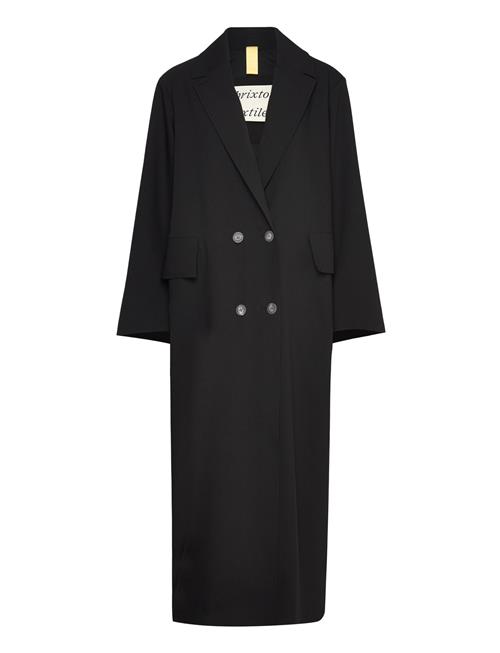 Olivia - Wool Coat Brixtol Textiles Black