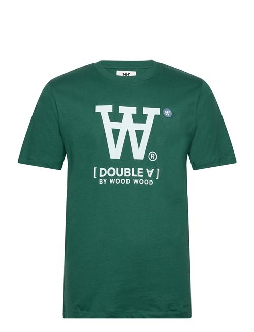 Ace Big Logo & Badge T-Shirt Gots DOUBLE A BY W.W. Green