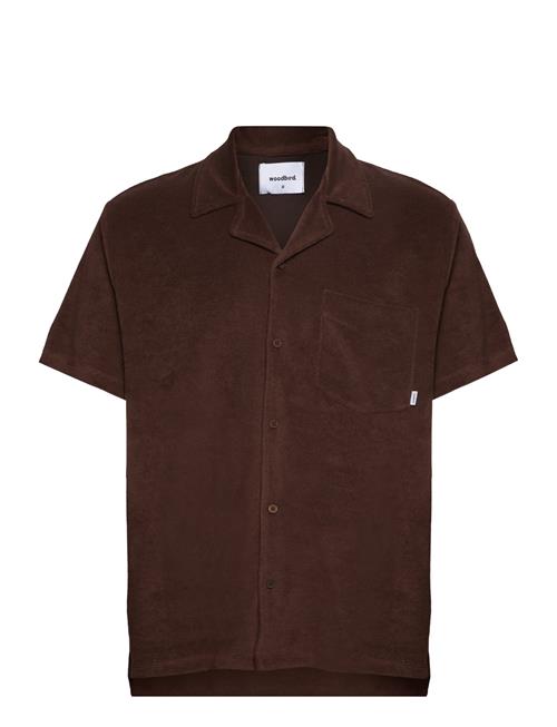 Woodbird Mays Towel Shirt Woodbird Brown