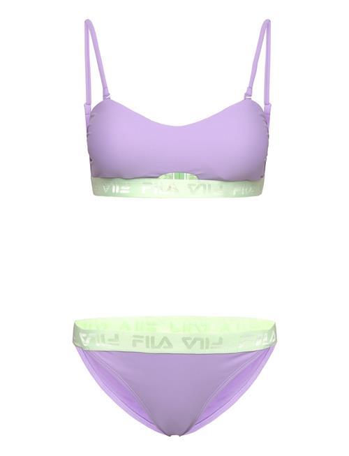 Sanming Bandeau Bikini FILA Purple