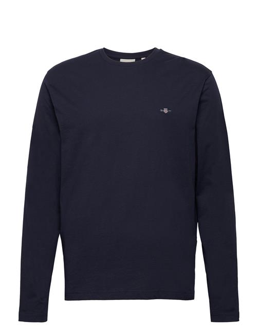 GANT Reg Shield Ls T-Shirt GANT Navy