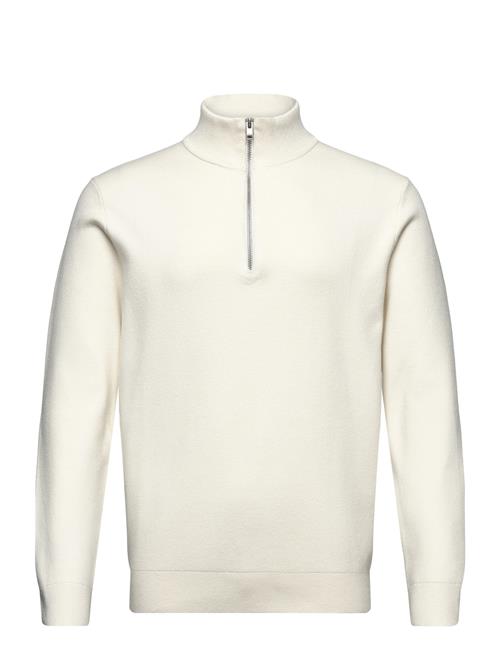 Ecovero Half Zip Knit Lindbergh White