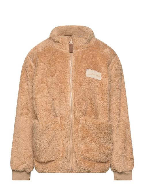 Stuga Fleece Jacket Ebbe Kids Beige