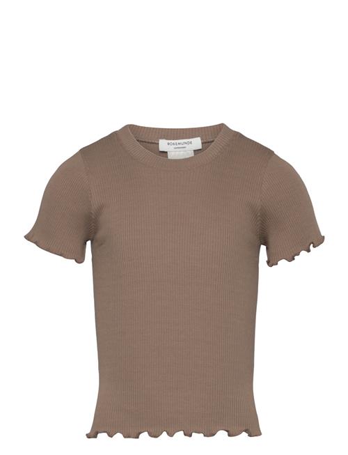 Rosemunde Kids Cotton T-Shirt Rosemunde Kids Brown