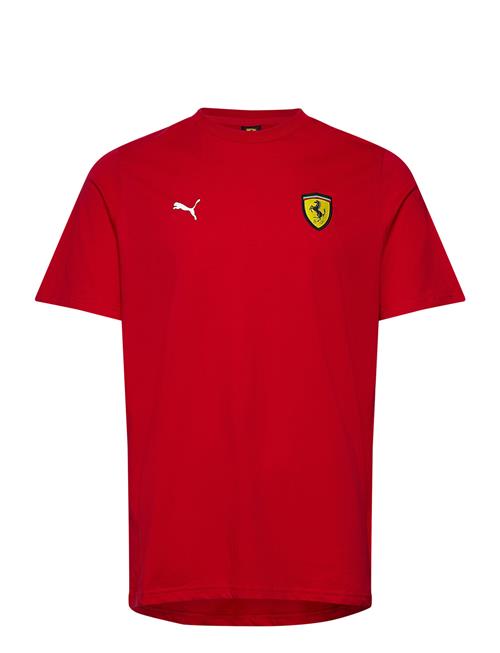 PUMA Motorsport Ferrari Race Colored Shield Tee PUMA Motorsport Red