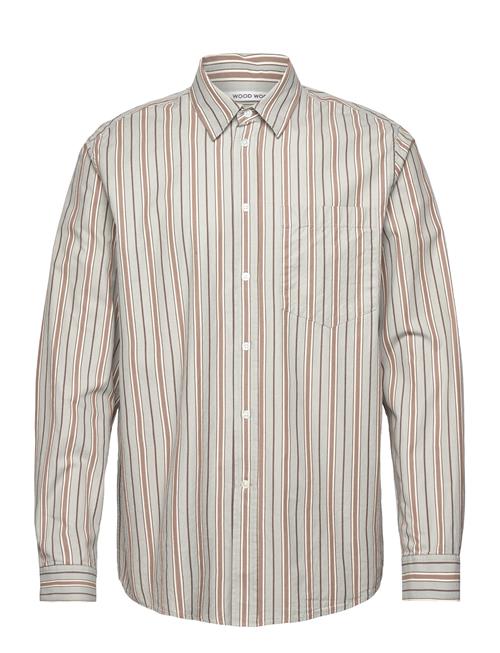 Aster Fun Pinstripe Shirt WOOD WOOD Grey