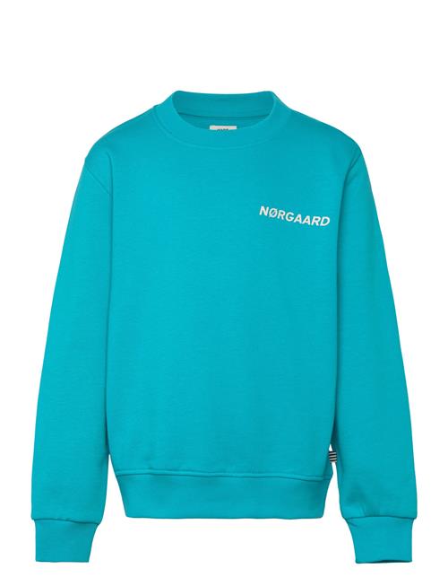 Organic Sweat Solo Sweatshirt Mads Nørgaard Blue