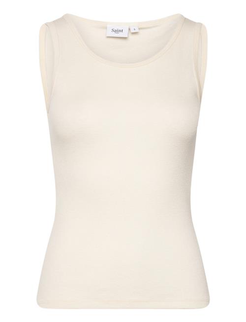 Saint Tropez Garimasz Wool Tank Top Saint Tropez Cream