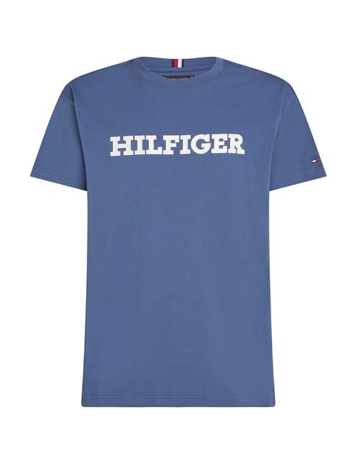 Twill Embroidery Monotype Tee Tommy Hilfiger Blue