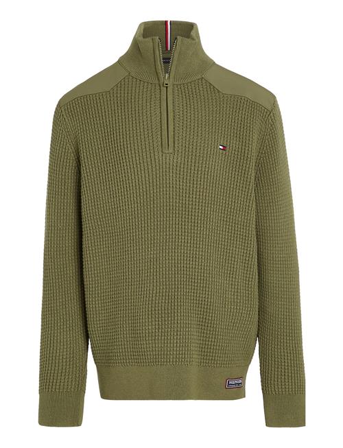 Tommy Hilfiger Utility Half Zip Regular Sweater Tommy Hilfiger Khaki