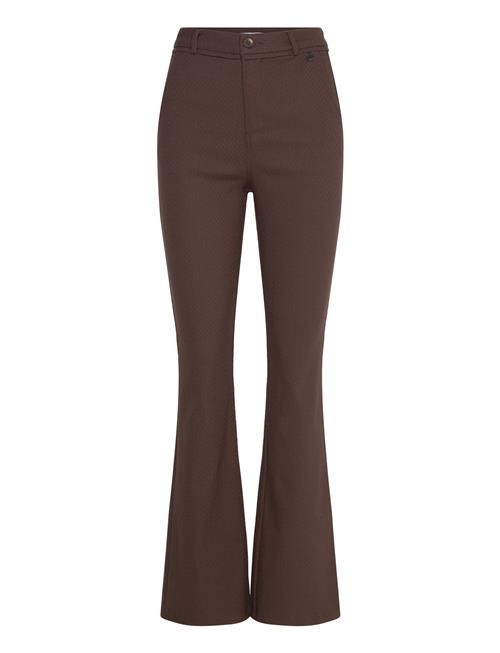 Minus Mscarma Flared Graphic Pants Minus Brown