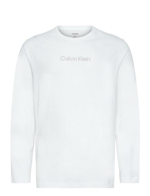 Se L/S Crew Neck Calvin Klein White ved Booztlet