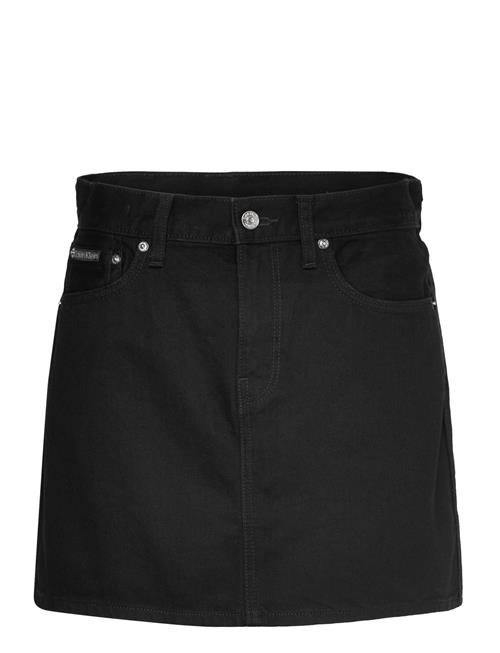 Calvin Klein Jeans Hero High Rise Mini Skirt Calvin Klein Jeans Black