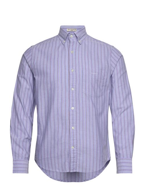 GANT Reg Oxford Stripe Shirt GANT Blue