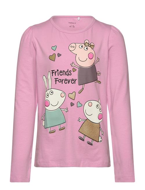 Nmfamanda Peppapig Ls Top Box Cplg Name It Pink