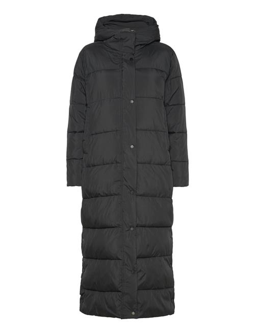 Jacket From Freequent In A Soft, Wadded Material. The Jacket Has A Long Silhouet FREE/QUENT Black