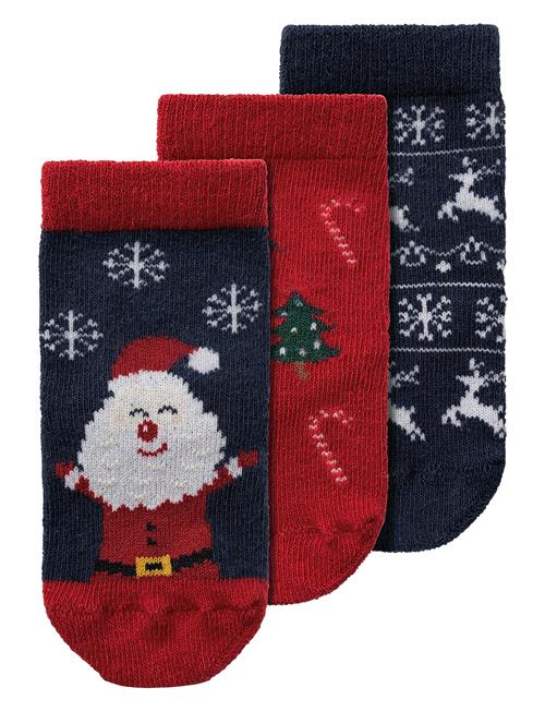 name it Nbnrichristmas 3P Sock Name It Red