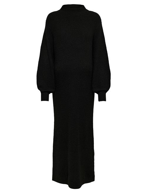 Olmlucca L/S O-Neck Dress Knt Only Maternity Black