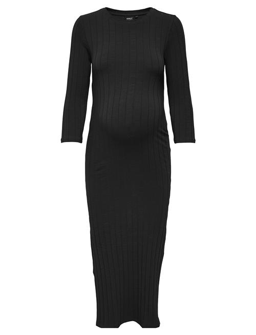 Only Maternity Olmalejandra L/S O-Neck Dress Jrs Only Maternity Black