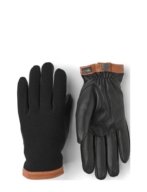 Hestra Deerskin Wool Tricot Hestra Black