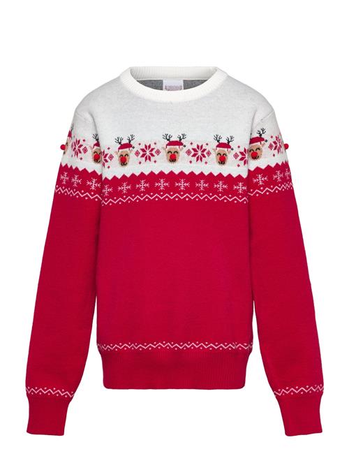 The Adorable Christmas Sweater Kids Happy Seasons Red