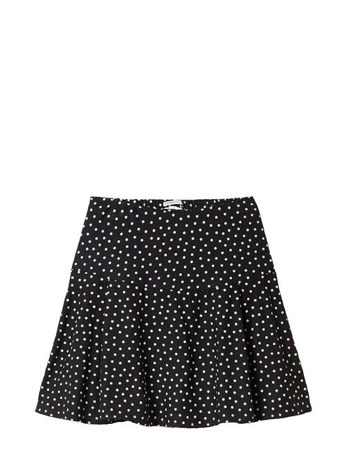 Tom Tailor Allover Printed Skirt Tom Tailor Black