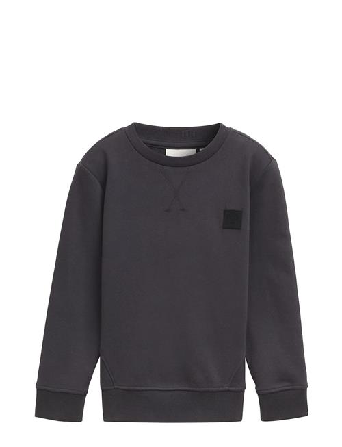 Tom Tailor Badge Sweatshirt Tom Tailor Grey