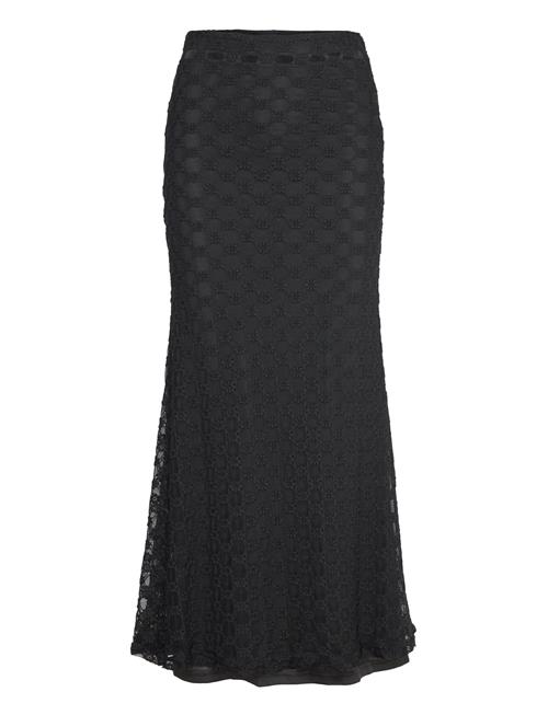 Adoni Mid Rise Maxi Skirt Bardot Black