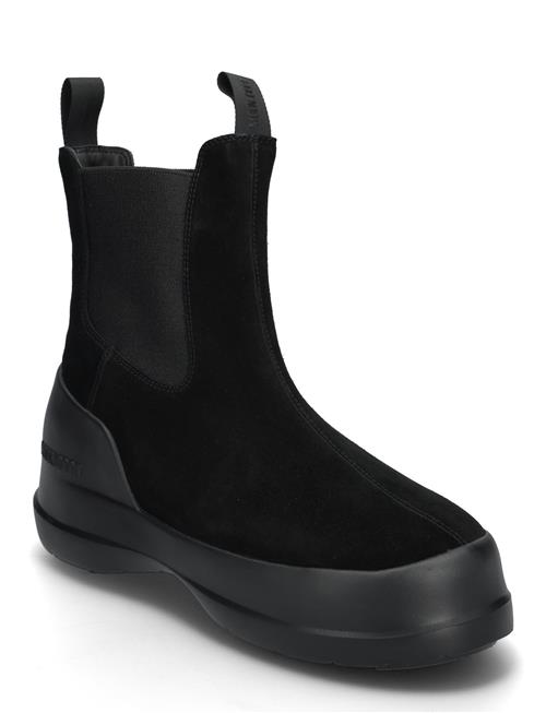 Moon Boot Mb Luna Chelsea Suede Moon Boot Black