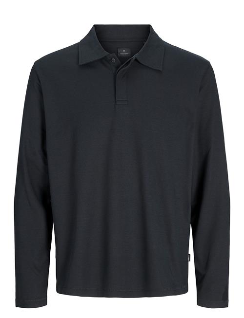 Jack & Jones Jprblachad Ls Polo Styd Aw24 Jack & J S Black