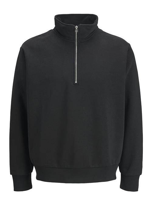 Jack & Jones Jjeurban Edge Sweat Half Zip Stydaw24 Ln Jack & J S Black