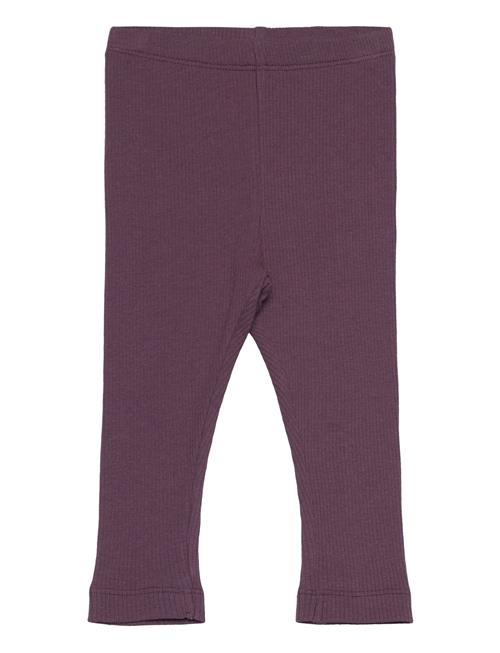 Leggings Rib Minymo Purple