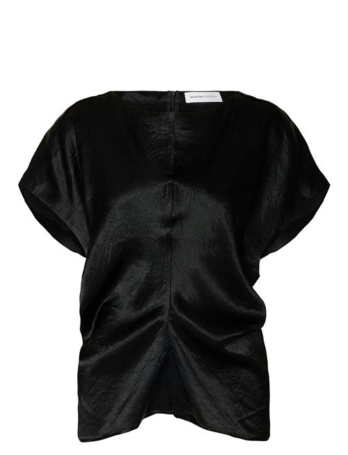 Slfelise Ss Top Selected Black