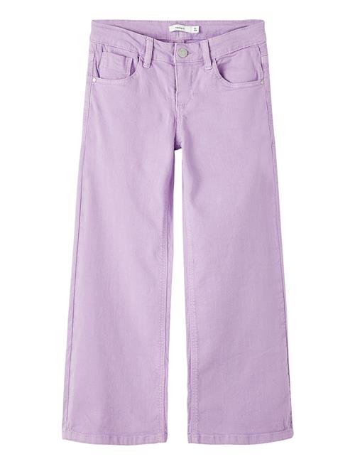 Nkfrose Wide Twi Pant 1115-Tp Noos Name It Purple