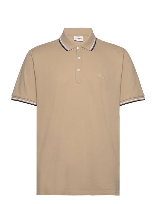 Lindbergh Polo Shirt With Contrast Piping Lindbergh Beige