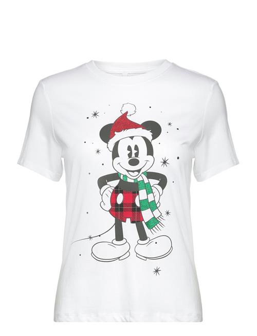 ONLY Onldisney Christmas S/S Top Box Jrs ONLY White